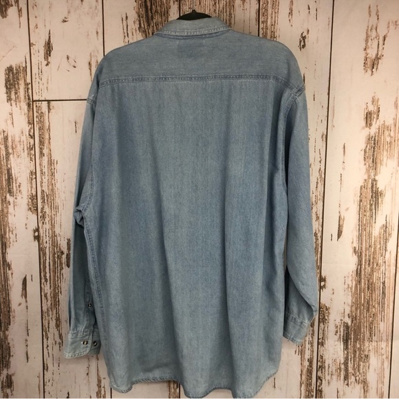 Vintage, Most Wanted Chambray Shirt, XL.  In good used condition! - Picture 6 of 6